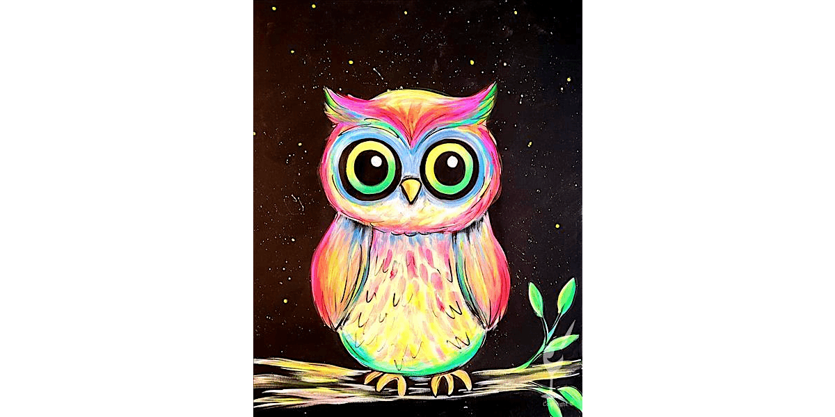 Neon Glowing Animal Night - Paint and Sip in Houston | Classpop!\u2122