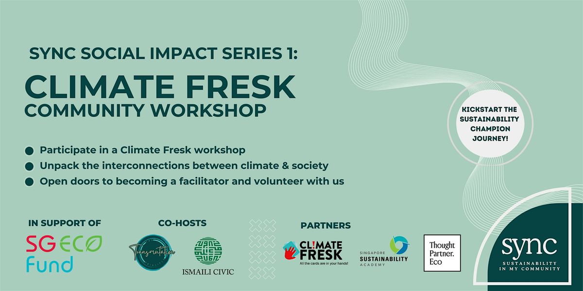 SYNC Series 5: Community Climate Fresk Workshop