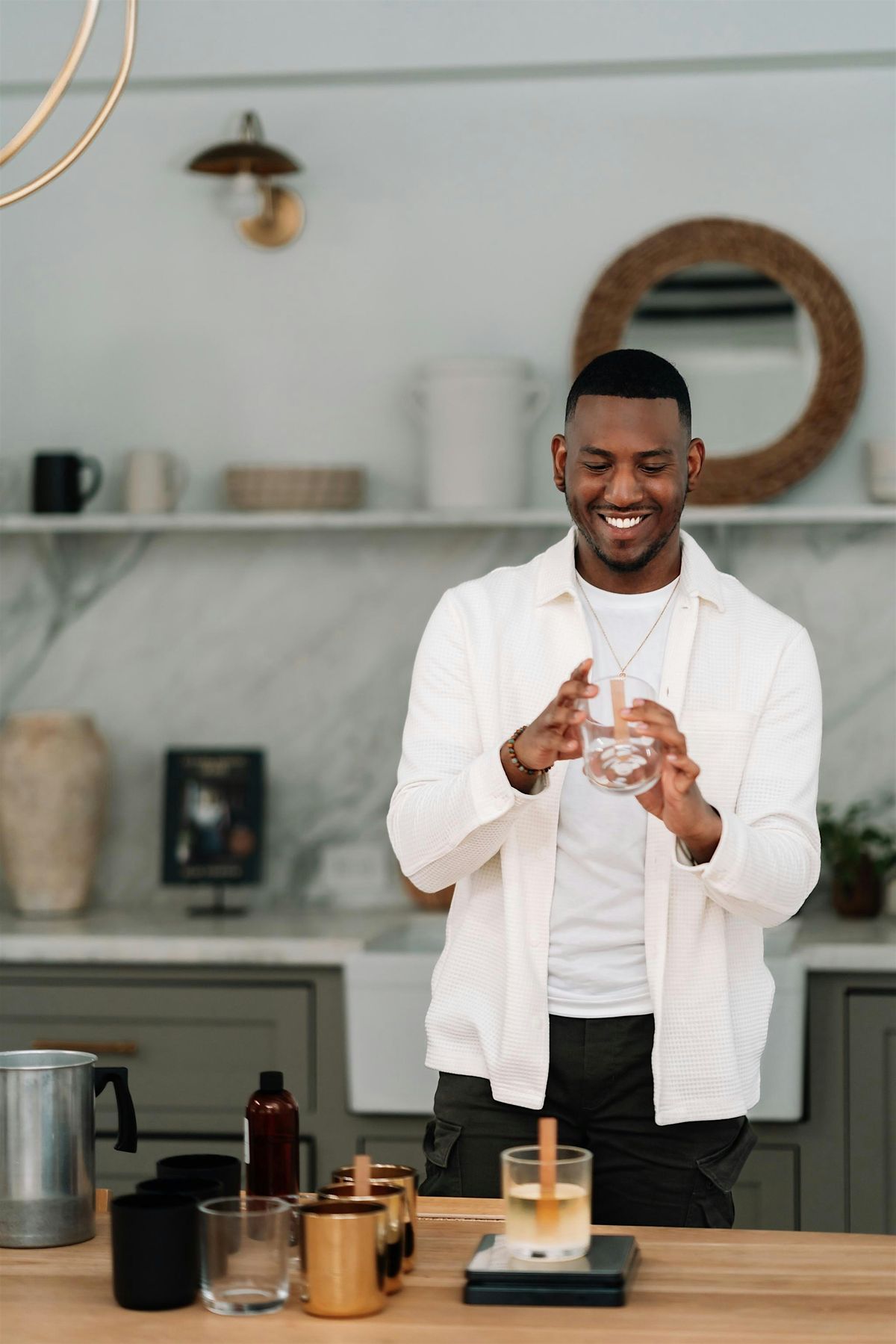 Holiday Luxury Candle Making Workshop in EaDo