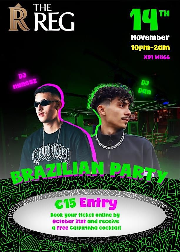 Brazilian Night at The Reg