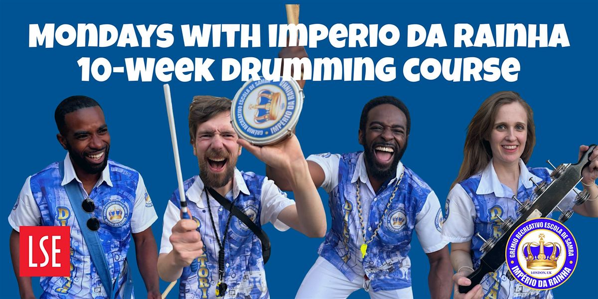 WEEKLY CLASSES Brazilian Samba Drumming \u2014 ALL LEVELS