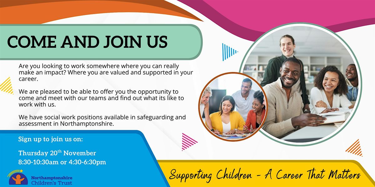 Join Northamptonshire Children's Trust