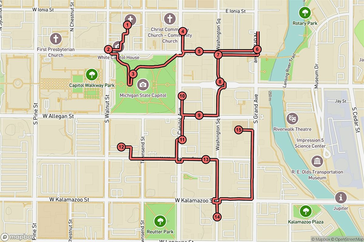 Lansing Audio Tour: Hidden Legends and Landmarks of Downtown