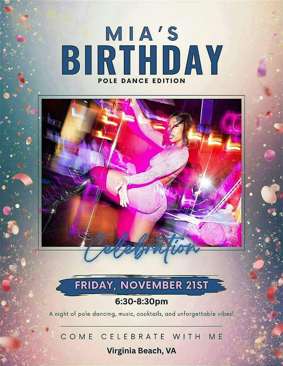Mia\u2019s Pole Bash