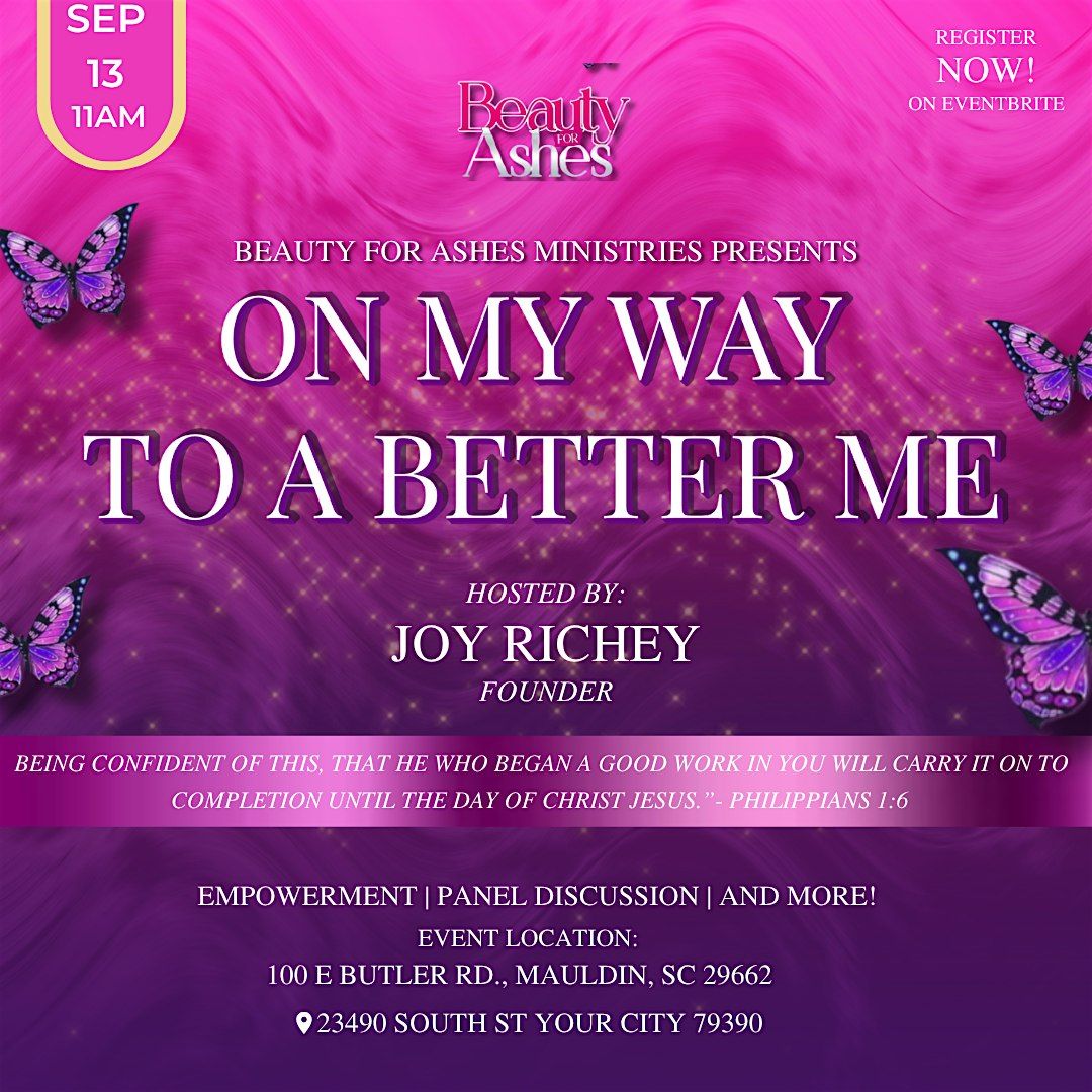 On My Way To A Better Me