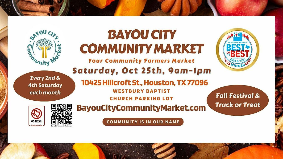Bayou City Community Market - Your Community Farmers Market