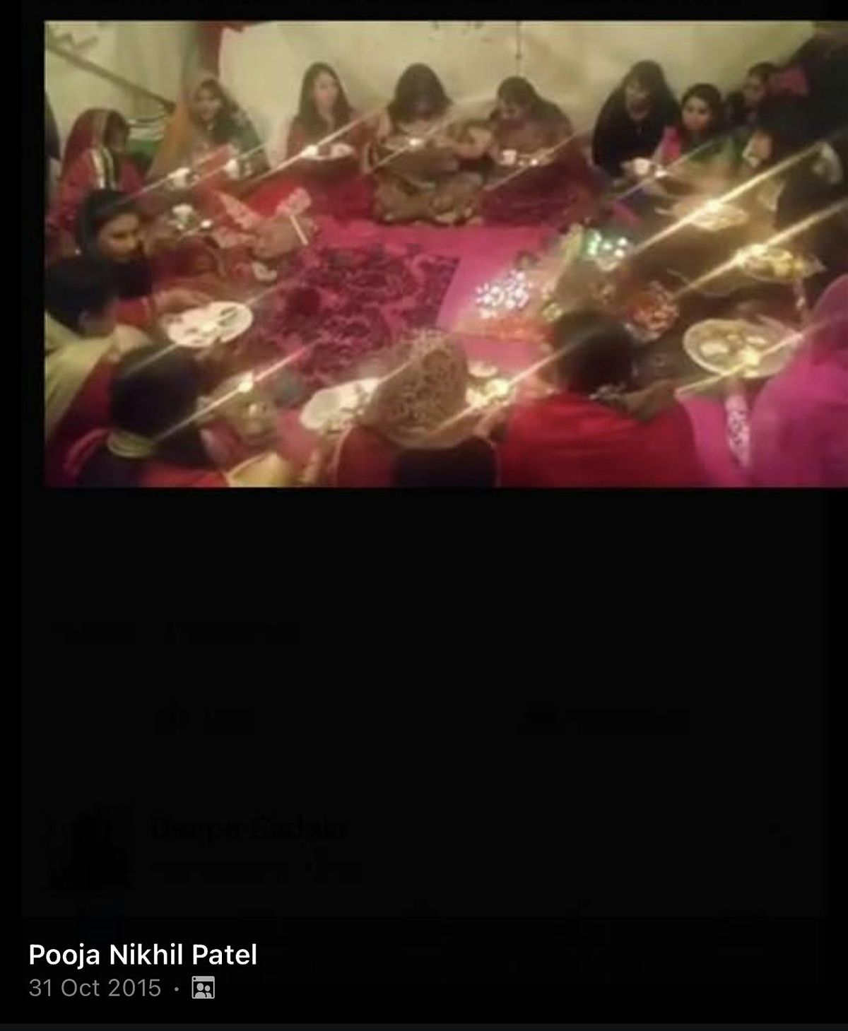 Karwachauth Puja Thali Round