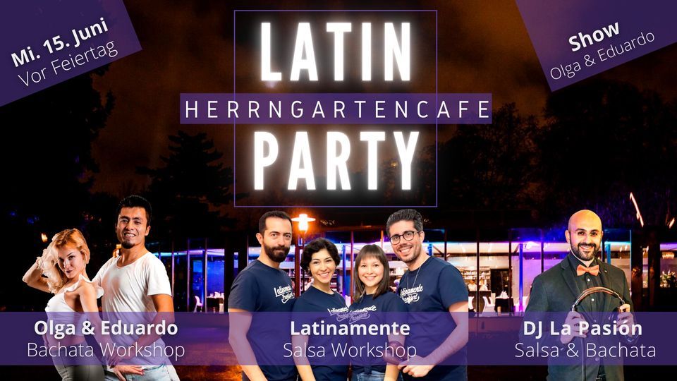\u2605 Latin Party \u2605 Herrngartencaf\u00e9 Darmstadt