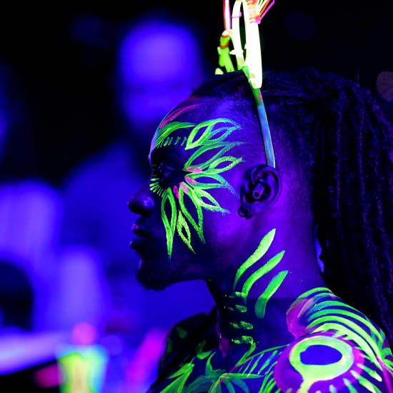 Neon Naked Life Drawing in Leeds!