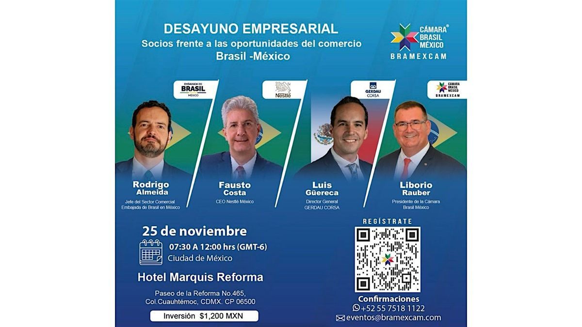 BRASIL - MEXICO: SOCIOS FRENTE A LAS OPORTUNIDADES DEL COMERCIO