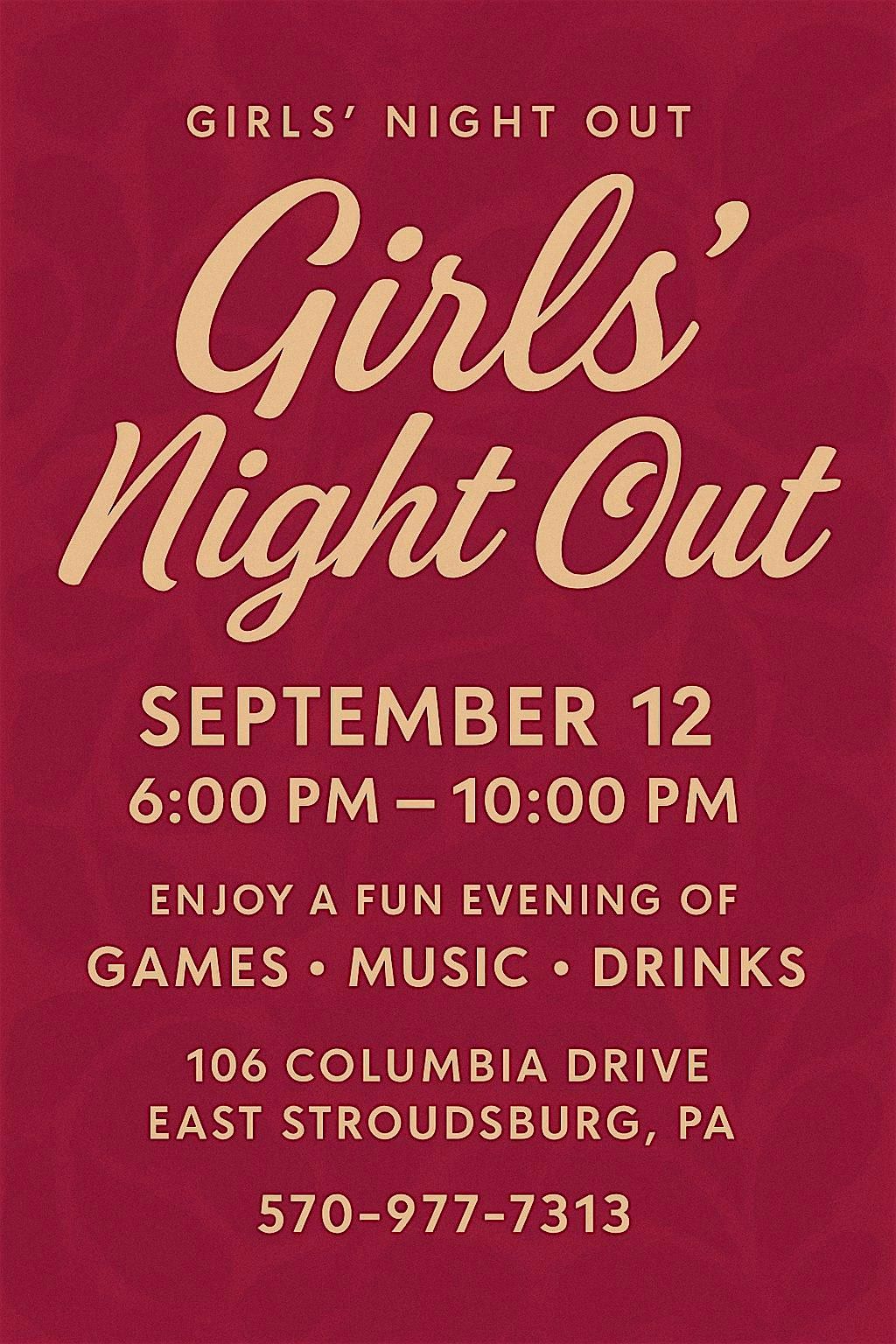 80\u2019s Theme Girls Night