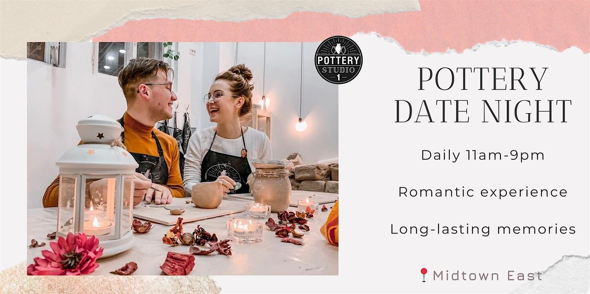 Love and Clay: Couple's Pottery Class - Turtle Bay (Midtown)