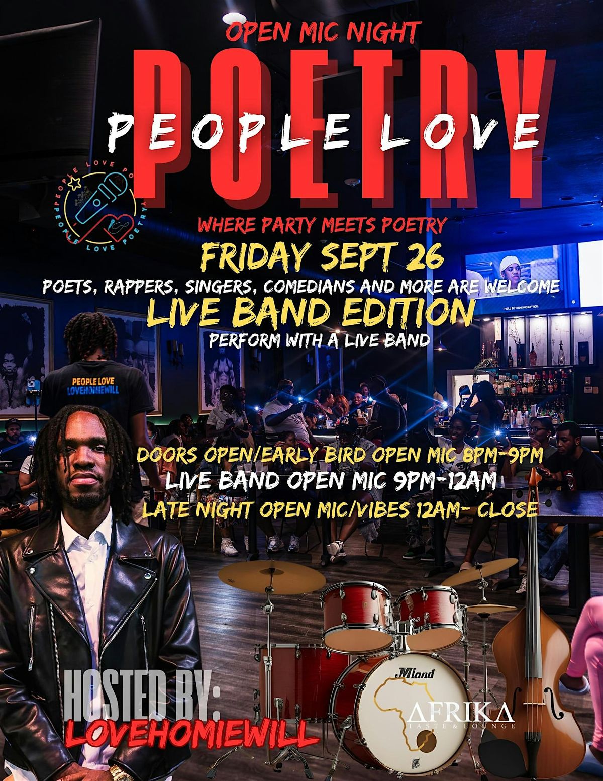 Open Mic Night-Live Band Edition!