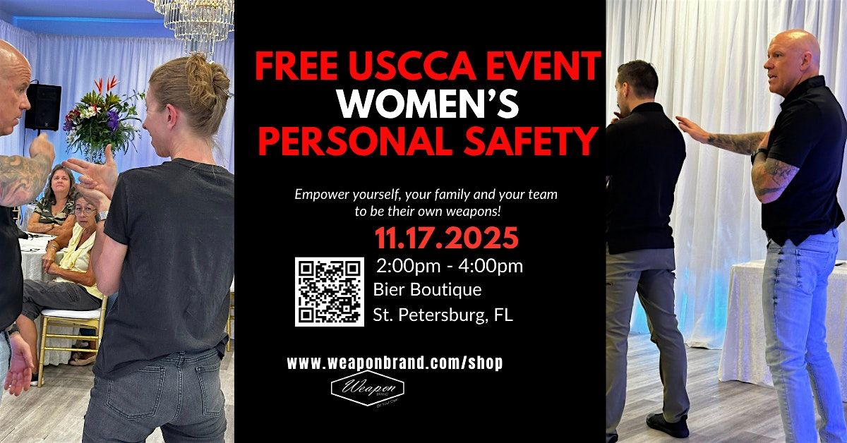 FREE USCCA Event\/ Women\u2019s Personal Safety