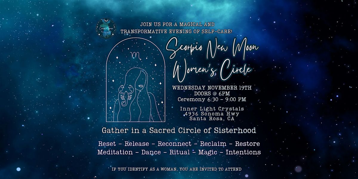 Scorpio New Moon Women's Circle