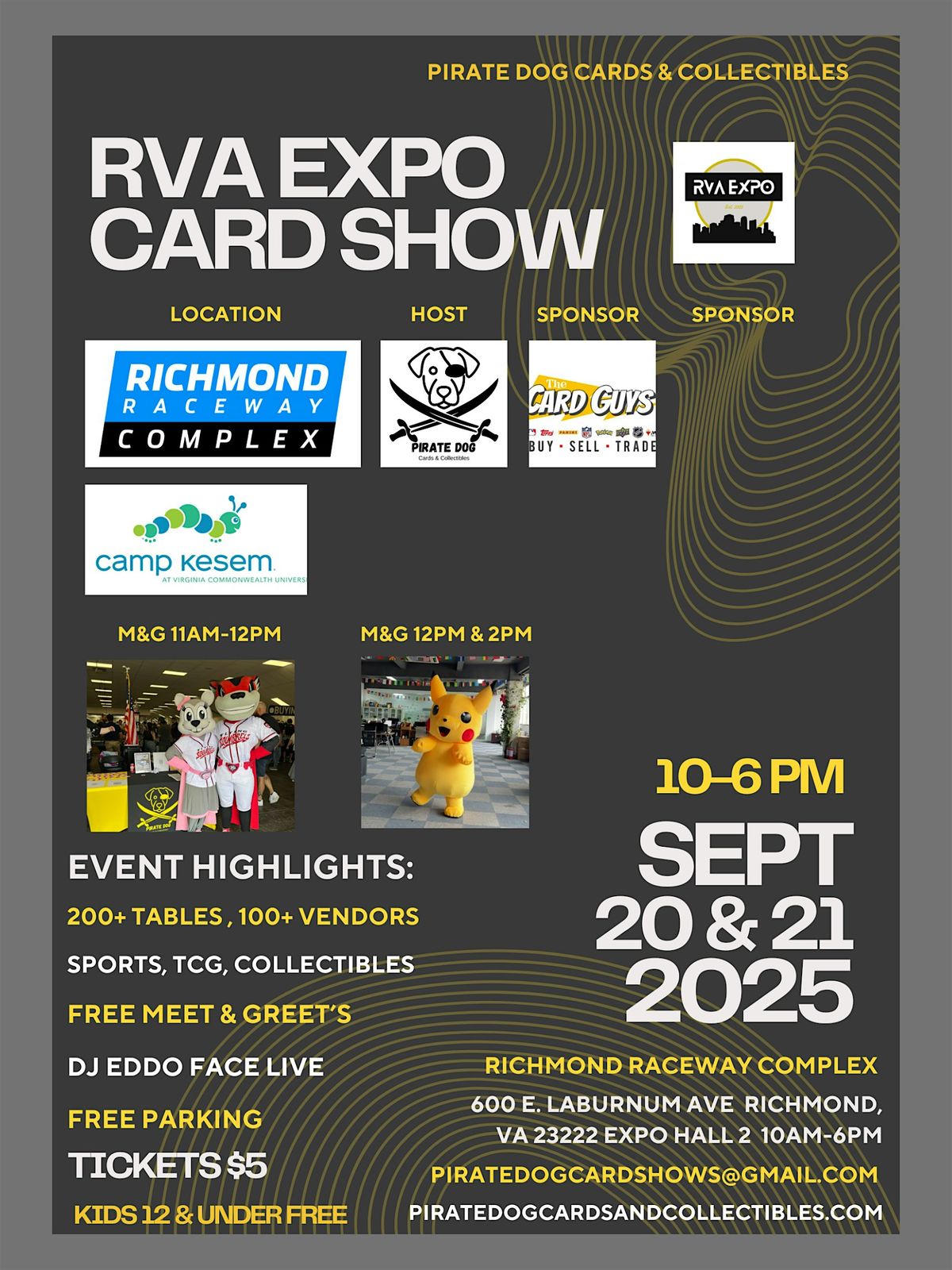 PDCC's RVA Expo Card Show 2( Mixed Genre)