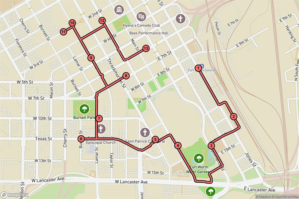 Fort Worth Audio Tour: Stories, Skylines & Spirits of Downtown Icons