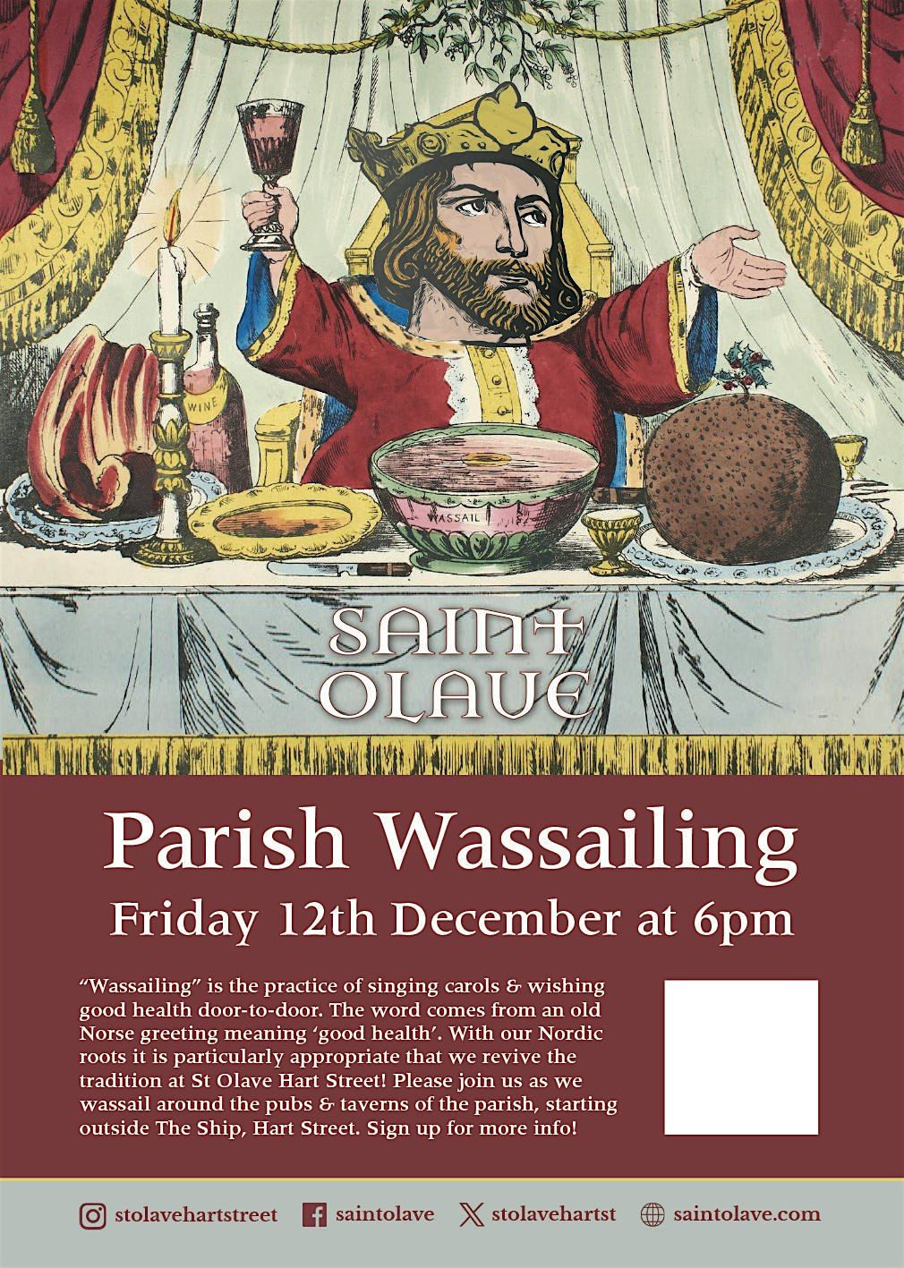 Pepys Parish Wassailing