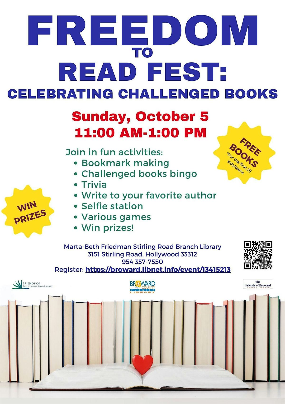Freedom to Read Fest: Celebrating Challenged Books