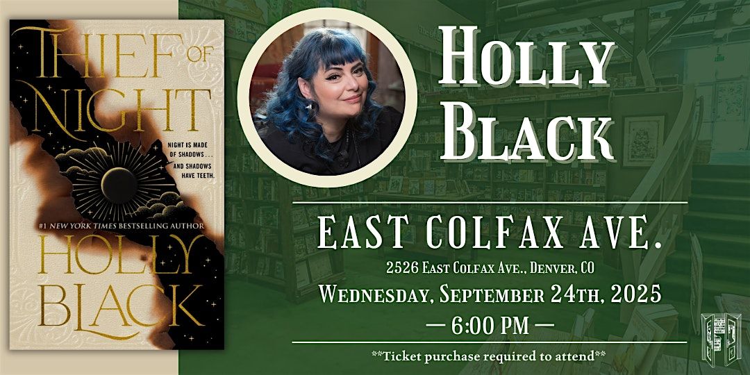 Holly Black Live at Tattered Cover Colfax