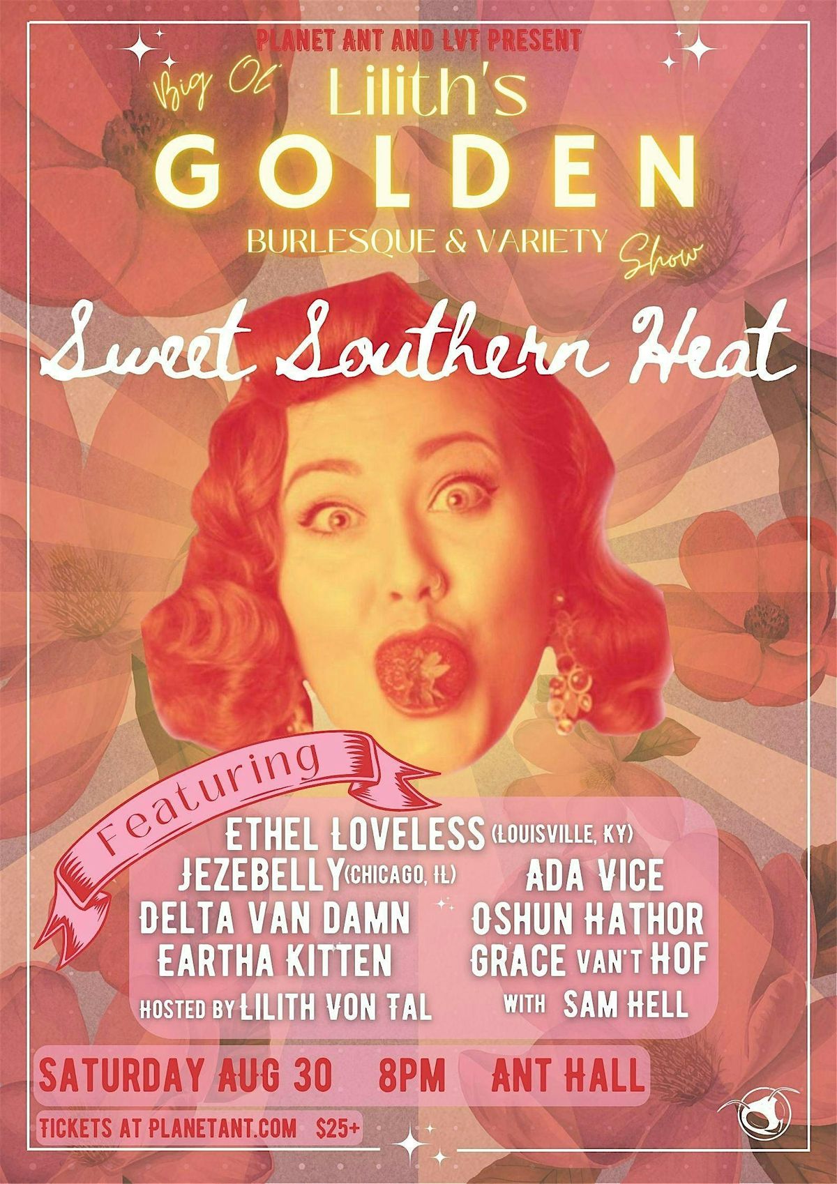 BURLESQUE | Lilith's Big Ol Golden Show presents Sweet Southern Heat