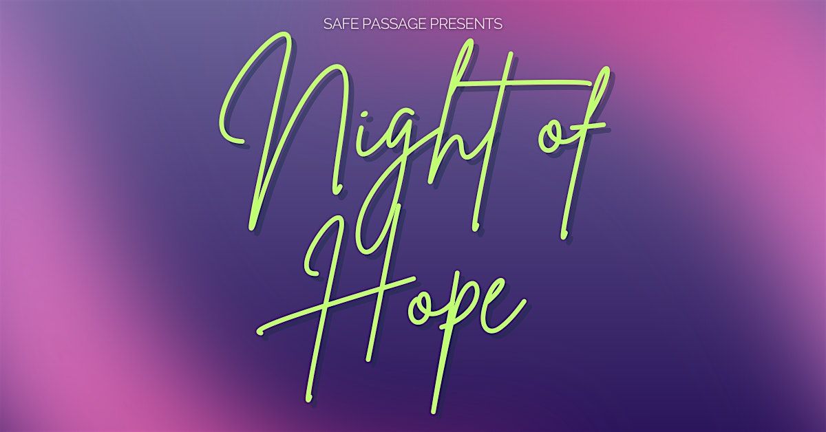 Safe Passage Georgia: Night of Hope