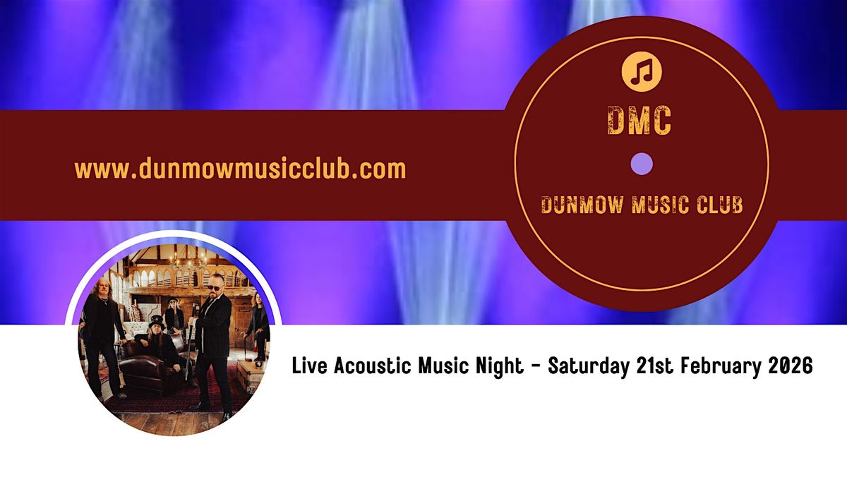 Cats In Space (Acoustic) - Live at Dunmow Music Club