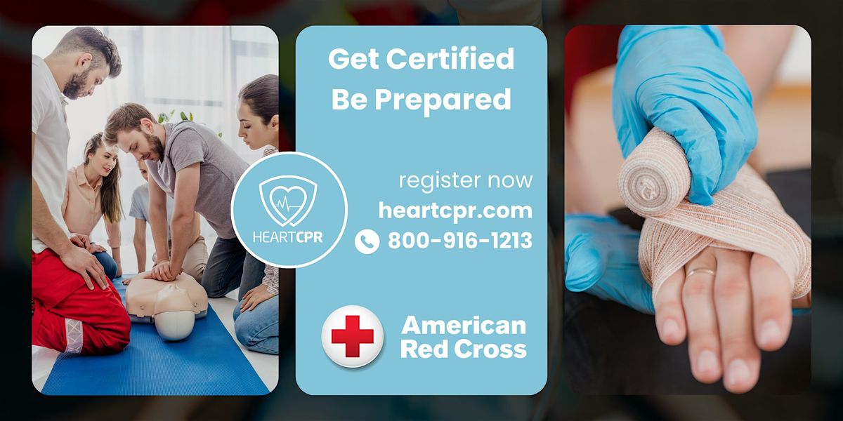 Adult CPR\/AED Class  \u2013 Red Cross BL | Ontario, CA
