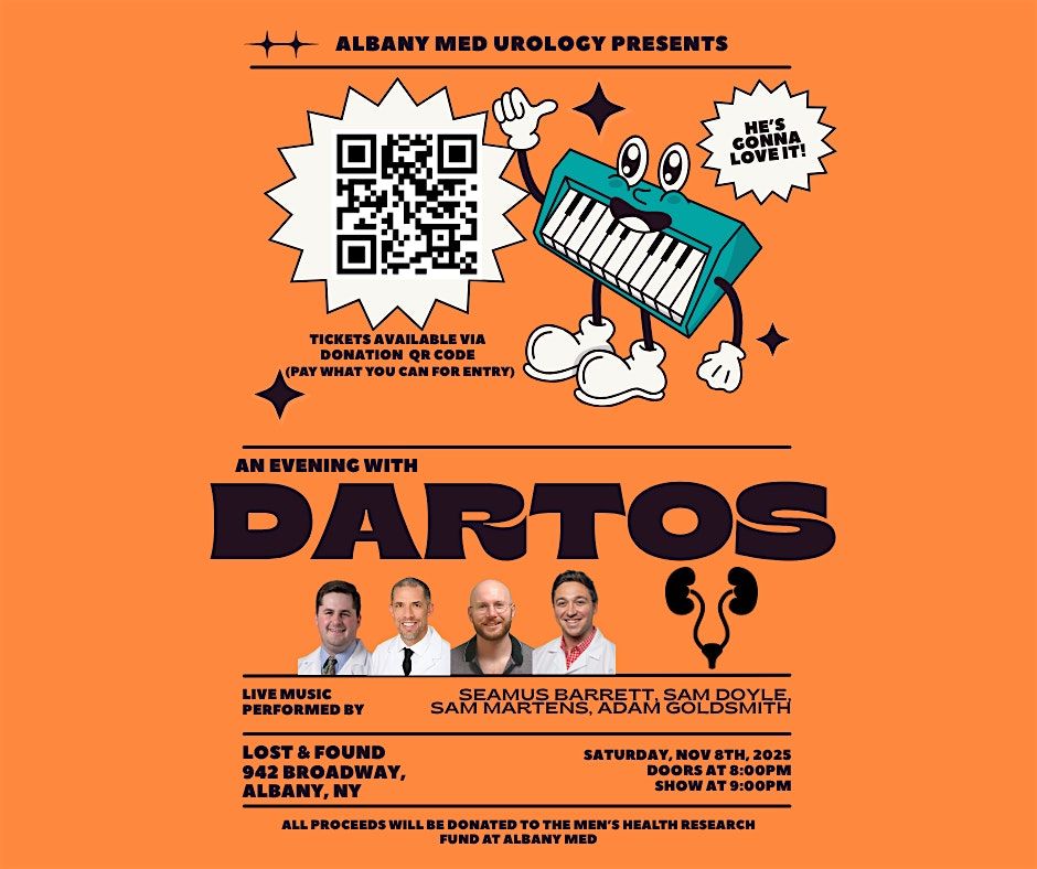 An Evening with Dartos: Movember Fundraiser