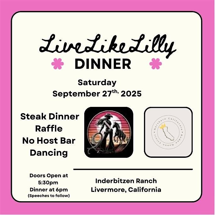 NCRQC Live Like Lilly Dinner