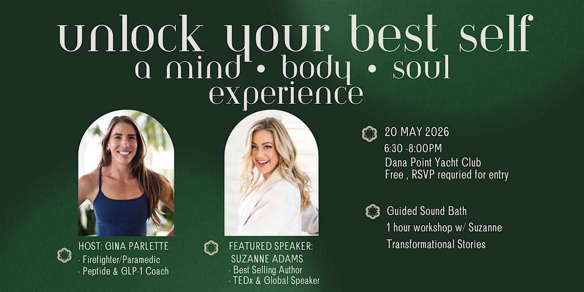 Longevity, Unlocked: Tools to Activate your Mind, Body, & Soul.