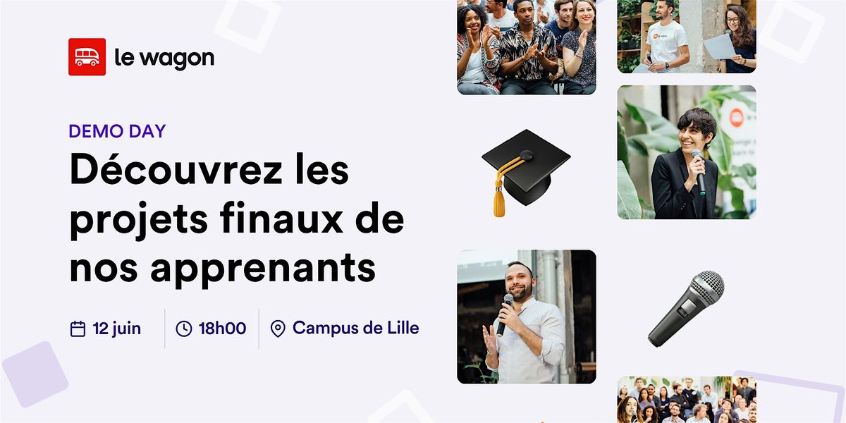 Demo Day : D\u00e9couvrez les projets finaux des apprenants Web & Data du Wagon
