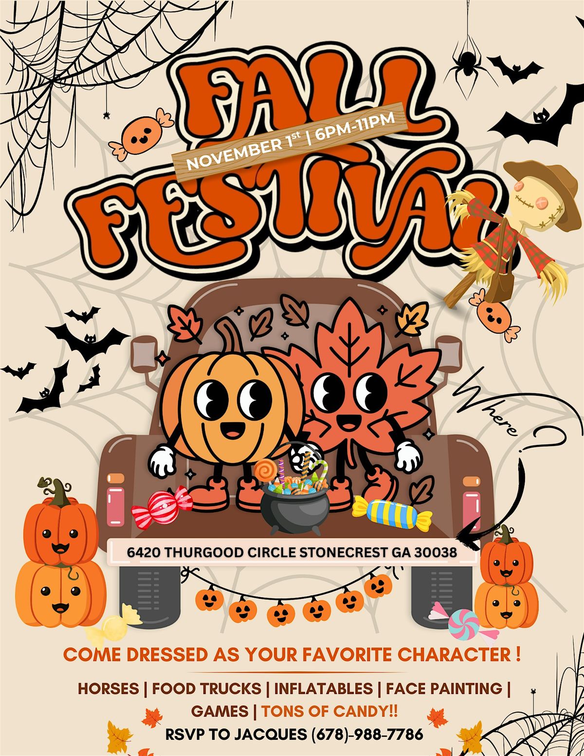 4th Annual Fall Festival & Hall-Oween Party