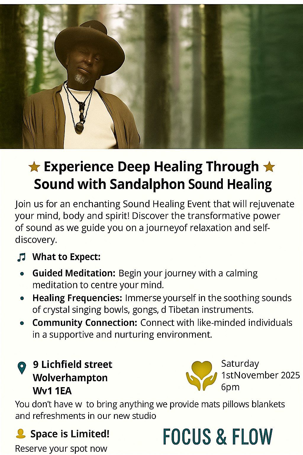 Deep Healing Through Sound - with Sandalphon Sound Healing