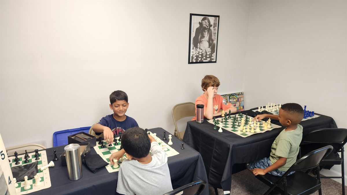Beginner Kids Chess Class Ages 6-16($25 cash,$30 digitally)