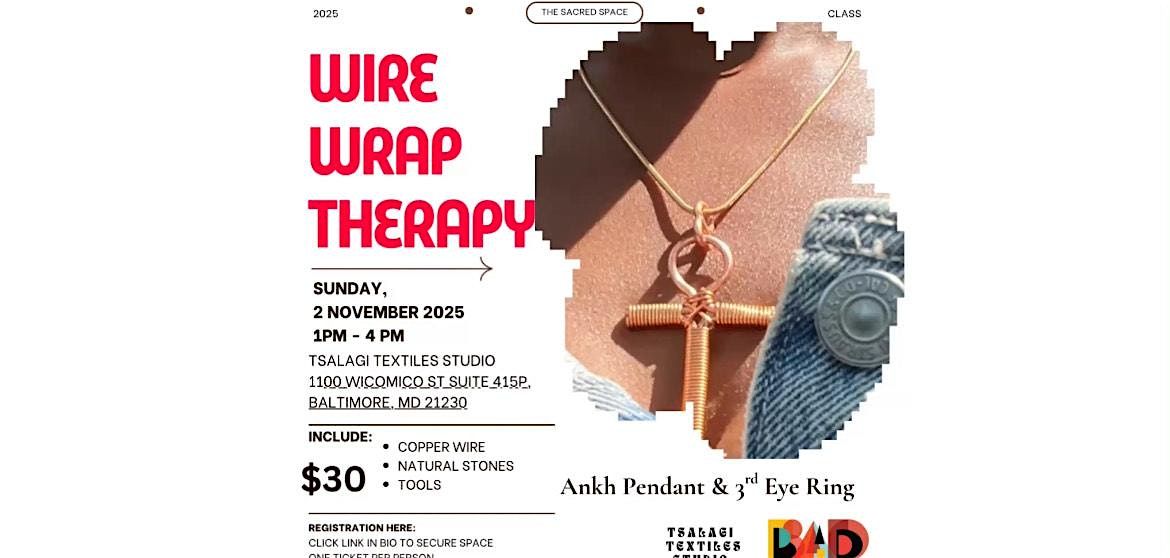 Copper Wire Jewelry Class