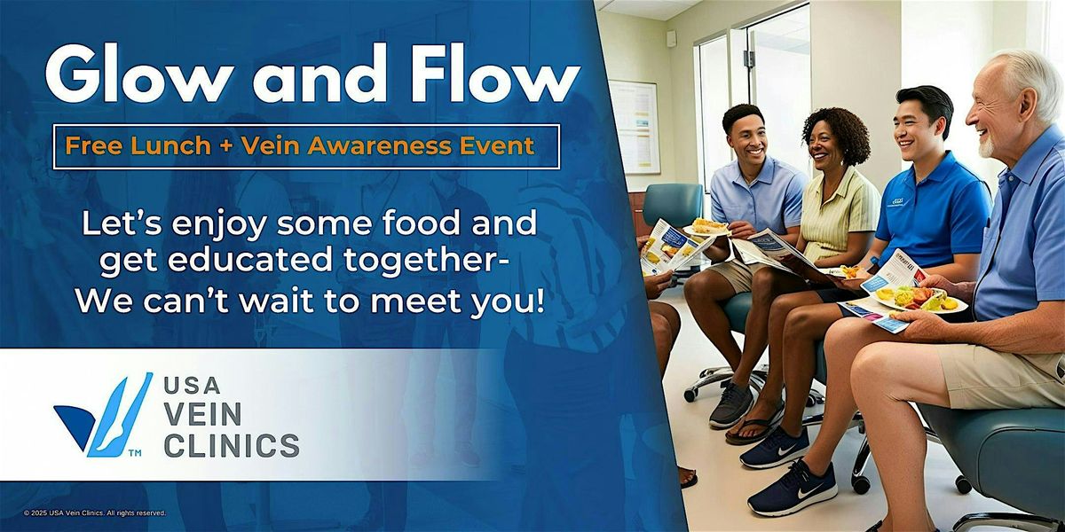 Glow and Flow Richardson | Free Lunch +  Vein Awareness Event