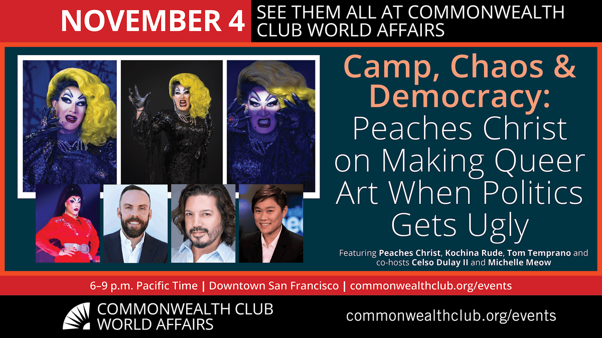 Camp, Chaos & Democracy: Peaches Christ\u2014Making Queer Art in Ugly Politics