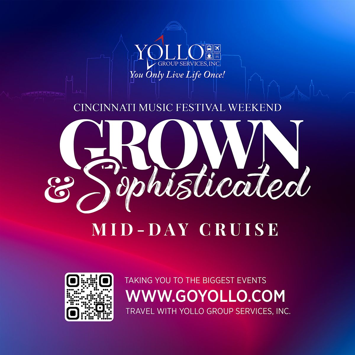 Grown and Sophisticated "All White" Cruise Cincinnati Music Festival 2026
