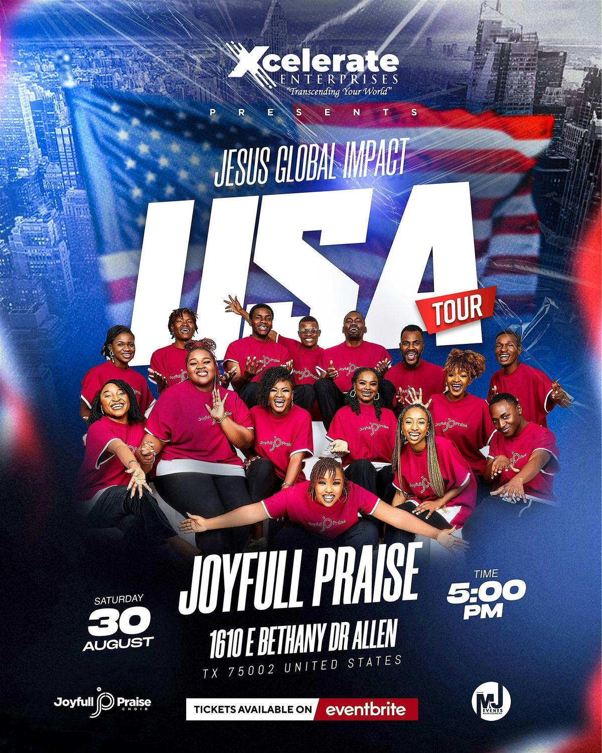 Joyful Praise Global Impact US Tour