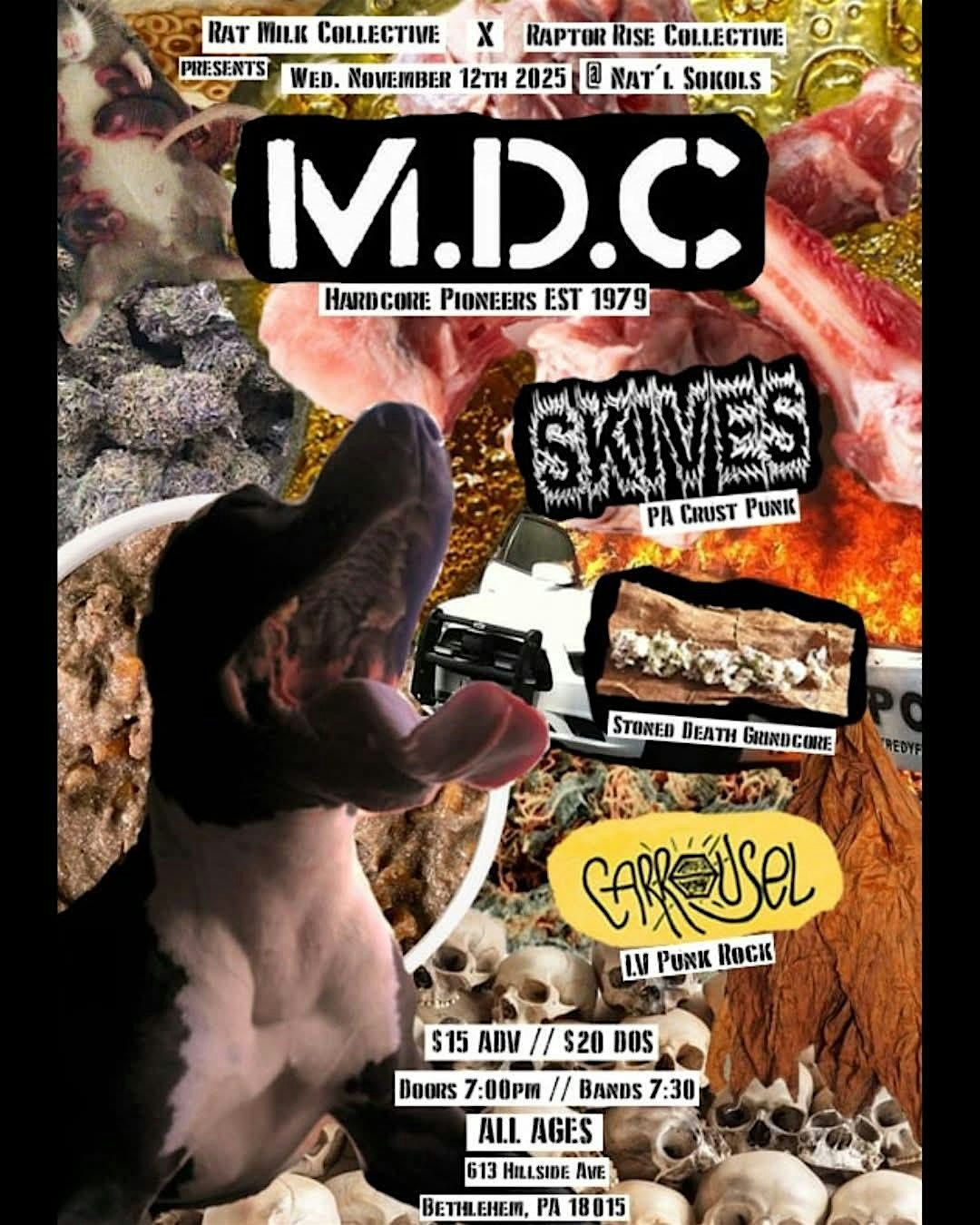 MDC, Skives, Hashgrinder 2.0, Carrousel