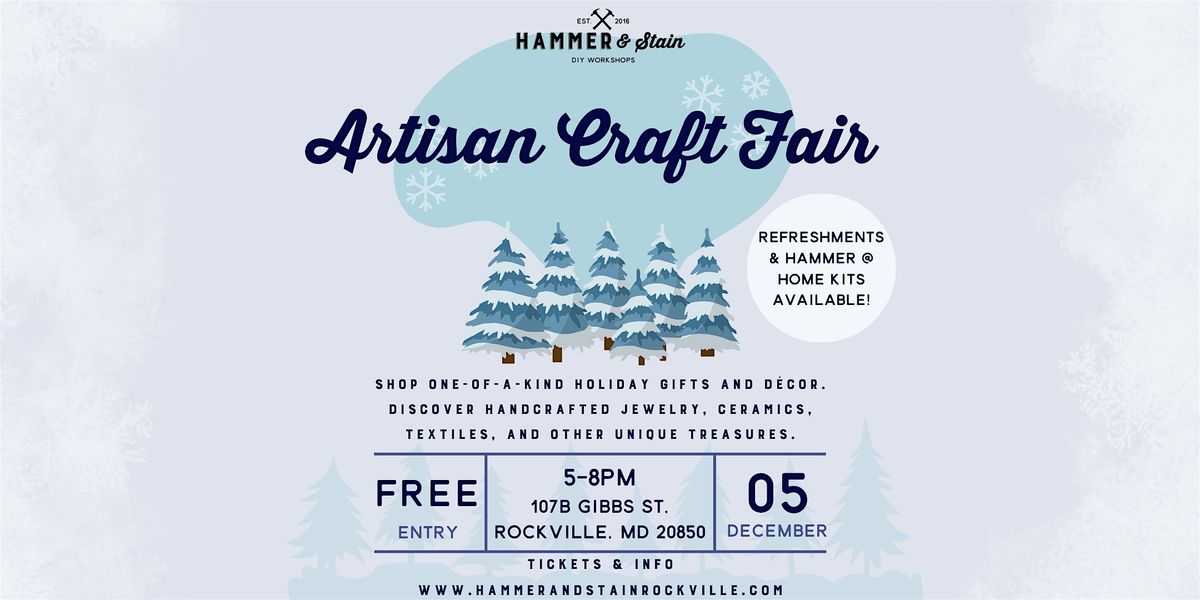 Winter Artisan Craft Fair