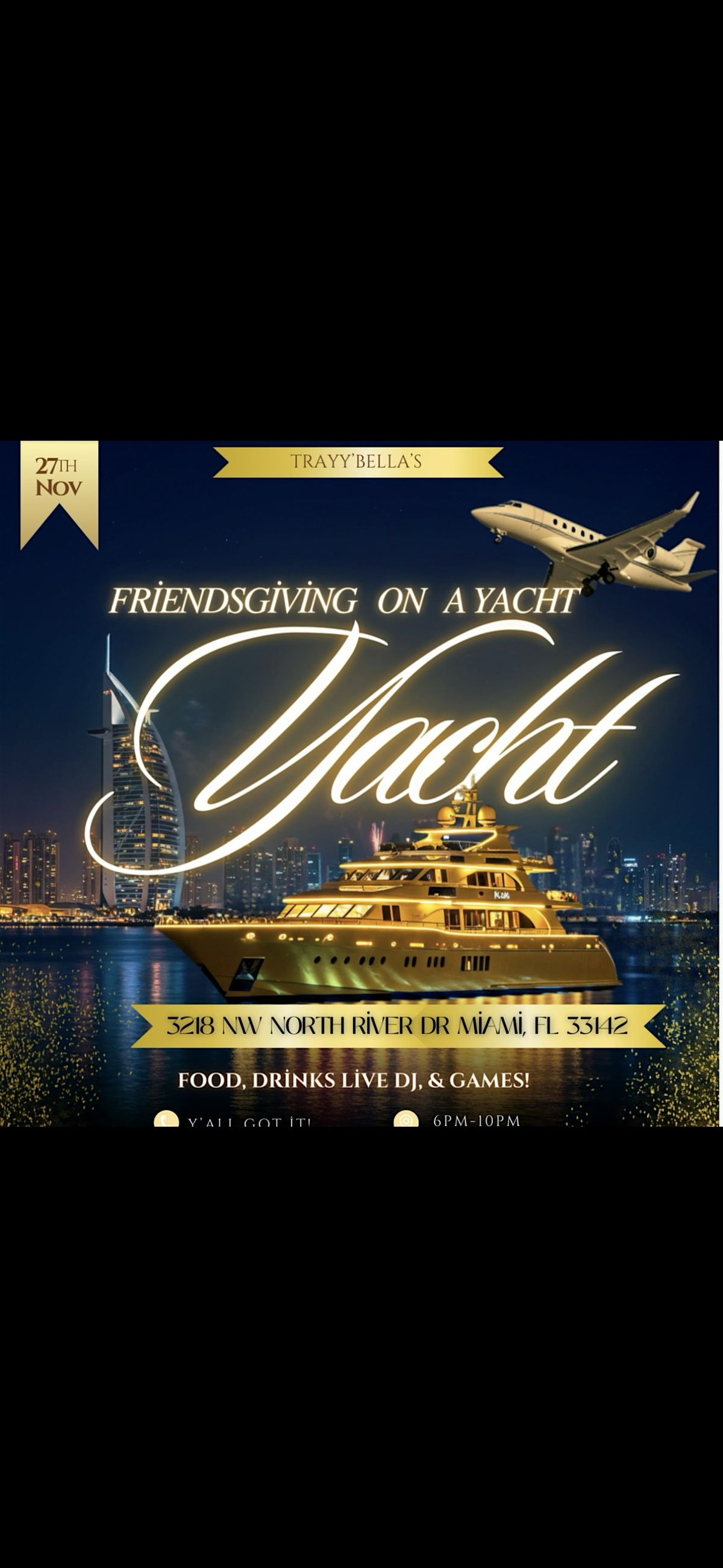 Friends Giving On Yacht