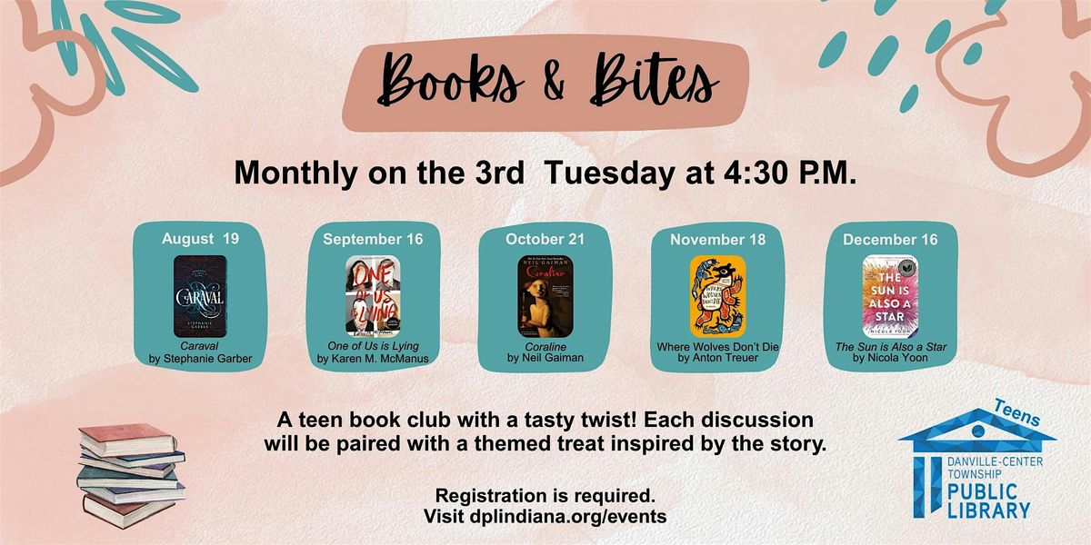 Books & Bites Book Club (Teens)