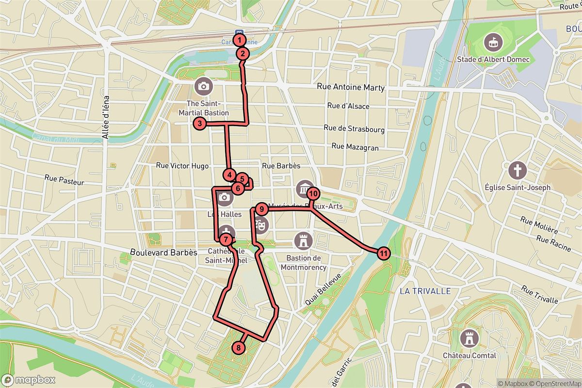 Carcassonne Audio Tour: Bridges, Battles, and Sacred Stones