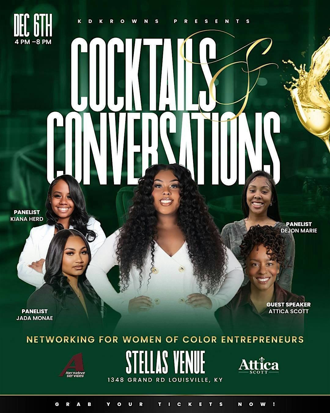 Cocktails  & Conversations