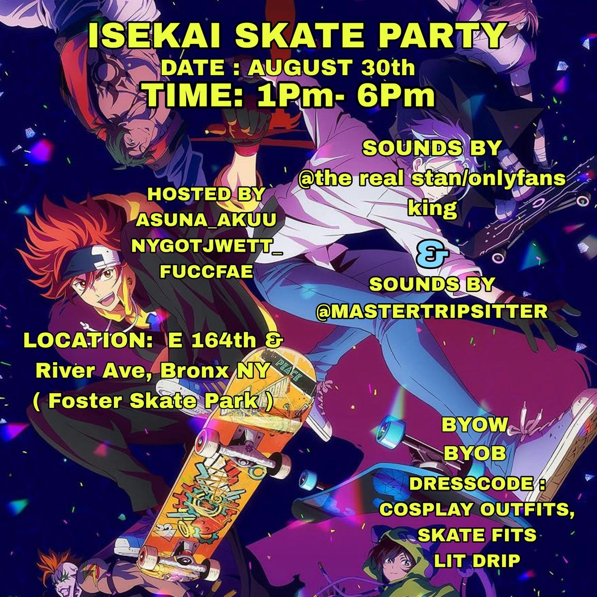 ISEKAI SKATE PARTY