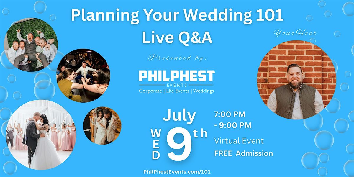 Planning Your Wedding 101 - Live Q&A