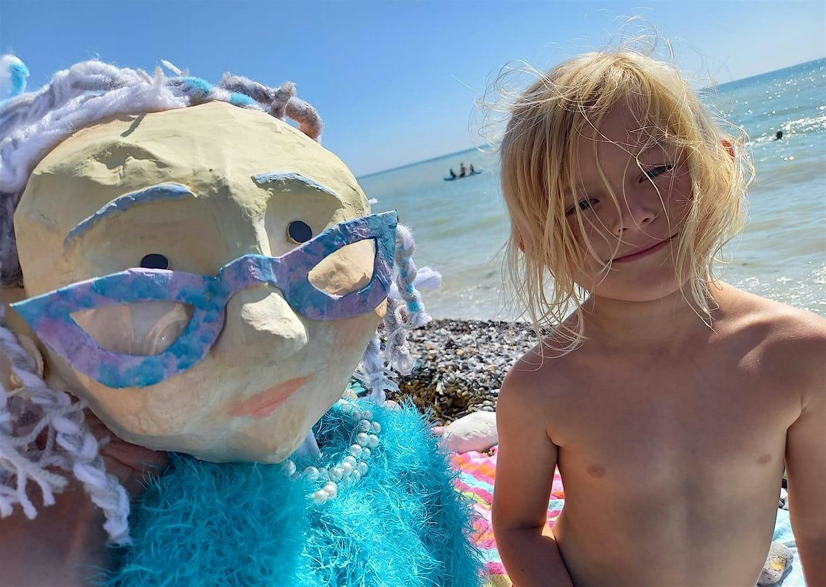 Granny Pearl at The Beach