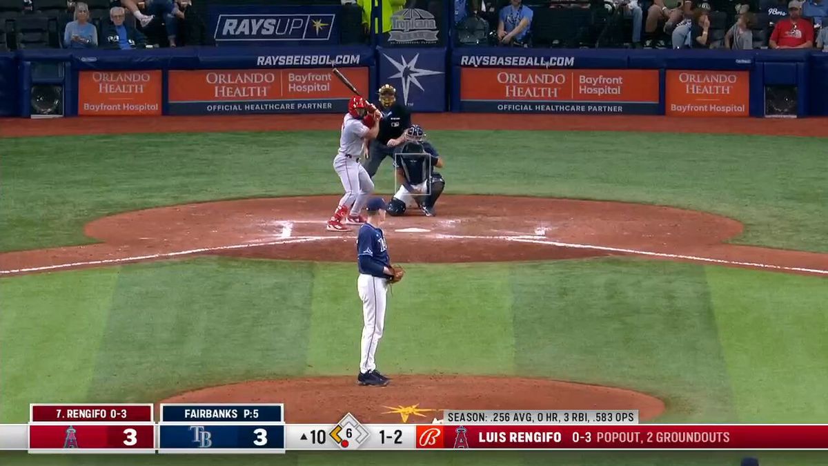 Parking Tampa Bay Rays at Los Angeles Angels